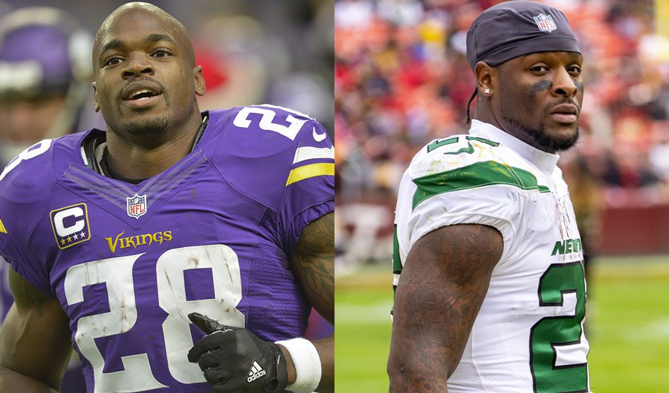 Adrian Peterson will defeat Le'Veon Bell in a boxing match