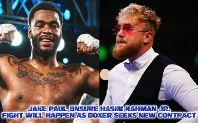 Jake Paul Unsure Hasim Rahman Jr. Fight Will Happen as Boxer Seeks New Contract