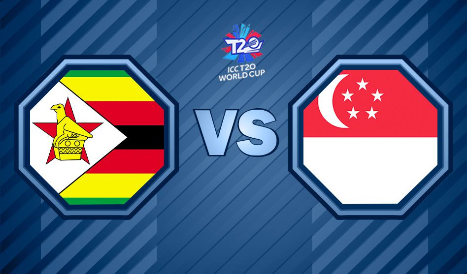 T20 WORLD CUP QUALIFIER B 2022 ZIMBABWE VS SINGAPORE MATCH DETAILS, TEAM NEWS, PITCH REPORT, AND THE MATCH PREDICTION
