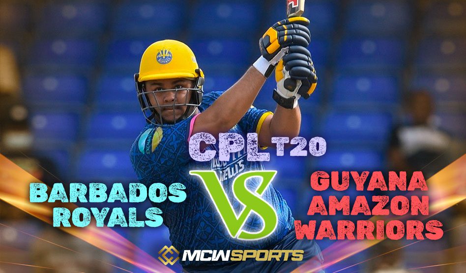 CPL 2022 Guyana Amazon Warriors vs Barbados Royals T20 1st Qualifiers Match Details and Match Prediction