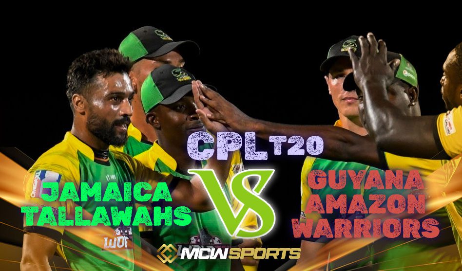 Caribbean Premier League Jamaica Tallawahs vs Guyana Amazon Warriors 12th T20 Match Details and Prediction