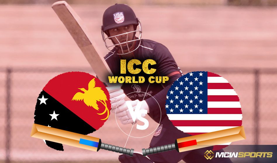 ICC Cricket World Cup League Two Match 1 Papua New Guinea VS USA Match