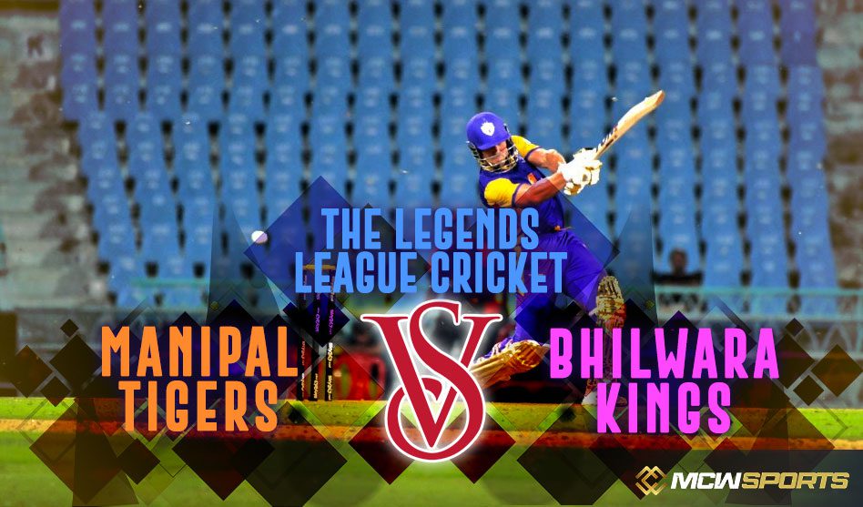 Legends League Cricket 2022 Manipal Tigers vs Bhilwara Kings 8th T20 Match Details and Game Prediction