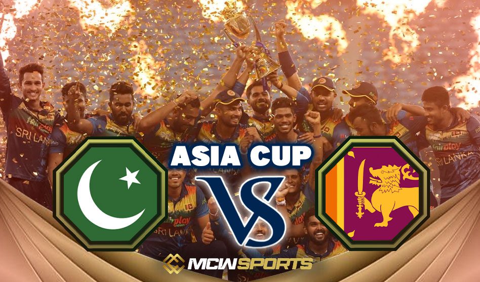 Pakistan defeated by Sri Lanka to win the Sixth Asia Cup