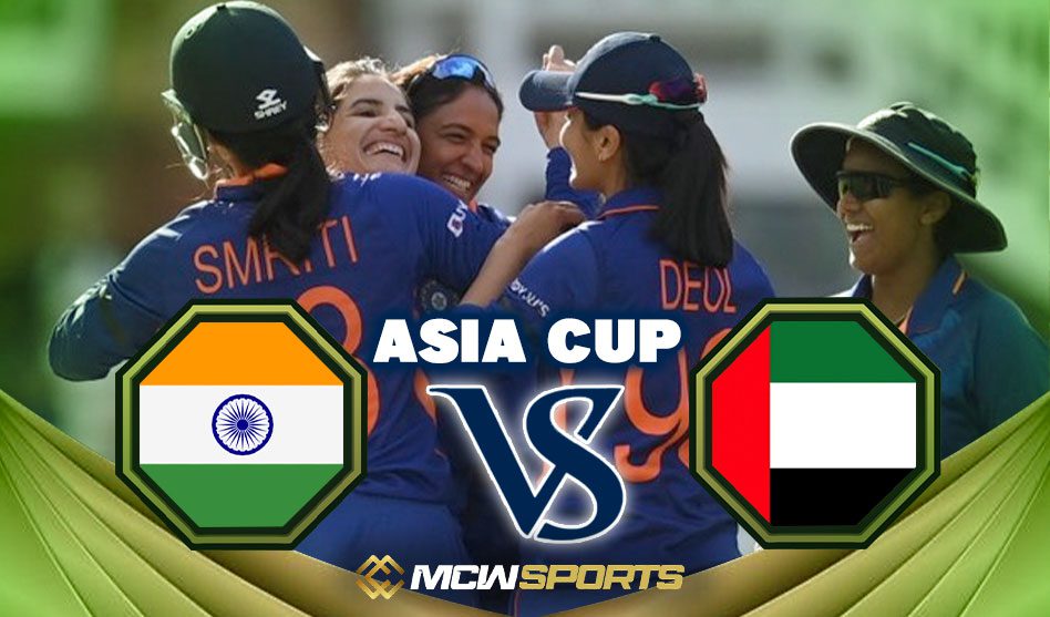 Women Asia Cup 2022 India Women vs United Arab Emirates Women 8th T20 Match Details and Prediction