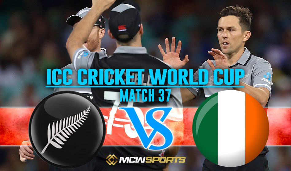 ICC T20 World Cup 2022 New Zealand vs Ireland 37th Match Details and Game Prediction