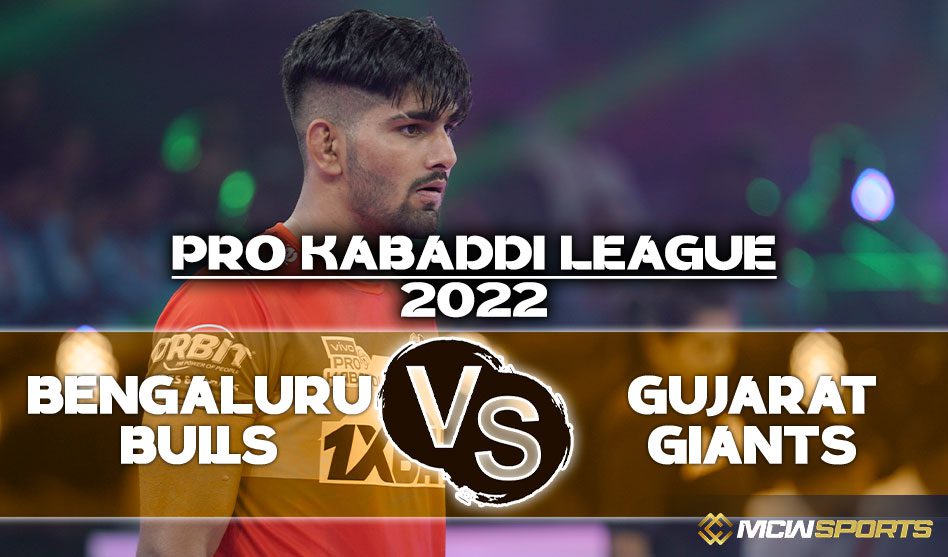 Pro Kabaddi League 2022 Bengaluru Bulls vs Gujarat Giants 62nd Match Prediction