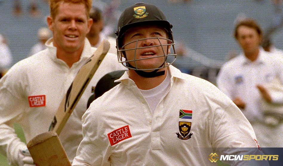 OTD 1999 - Daryll Cullinan gets out handling the ball against West Indies