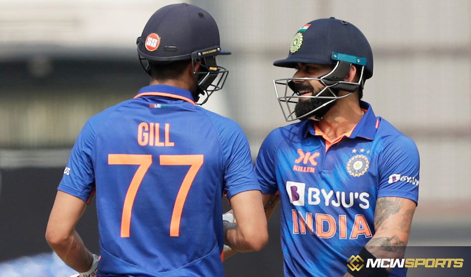 The talent of Shubman Gill is on display