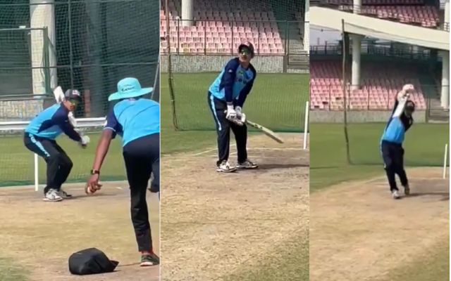 लखनऊ सुपर जायंट्स के खिलाड़ियों को नहीं दे रहे गौतम गंभीर ज्ञान, खुद करने में लगे हैं अभ्यास!