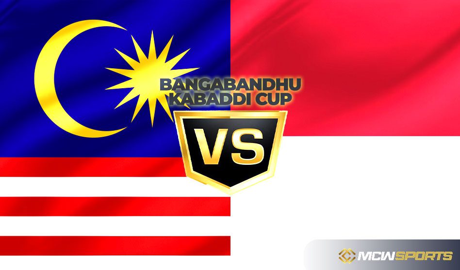 Indonesia defeats Malaysia, registers first win in Pool B of Bangabandhu Kabaddi Cup