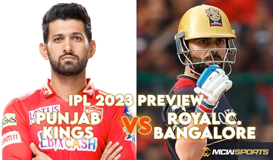 IPL 2023 Punjab Kings vs Royal Challengers Bangalore, 27th Match