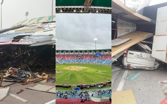 Ekana Stadium’s billboard collapse kills woman-daughter duo in Lucknow
