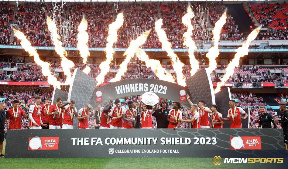 Arsenal beat Manchester City on penalties to win FA Community Shield 2023