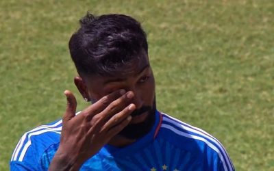 জতীয় সঙ্গীতের সময় আবেগতাড়িত হার্দিক পান্ডিয়ার চোখে জল