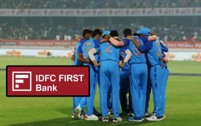 সোনি স্পোর্টসকে পিছনে ফেলে ভারতীয় ক্রিকেটের নতুন টাইটেল স্পনসর হল আইডিএফসি ফার্স্ট ব্যাঙ্ক