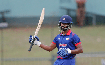 নেপালের প্রথম ক্রিকেটার হিসাবে ভারতের বিরুদ্ধে অর্ধশতরান আসিফ শেখের