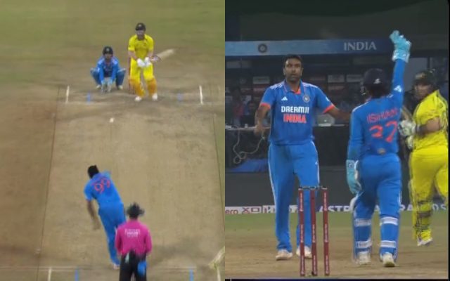 IND vs AUS 2nd ODI: राइट हैंड से बल्लेबाजी कर होशियारी दिखा रहे थे David Warner, तभी अश्विन ने भेज दिया पवेलियन, देखें वीडियो