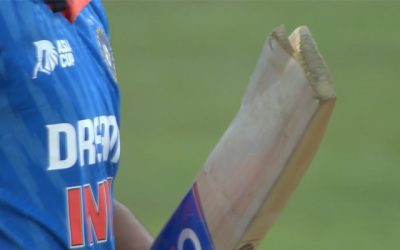 হারিস রউফের দ্রুতগতির বলে ভেঙে গেল শ্রেয়াস আইয়ারের ব্যাট