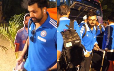 ছয়ে ছয় করার লক্ষ্যে লখনউয়ে পৌঁছল রোহিত শর্মা অ্যান্ড কো