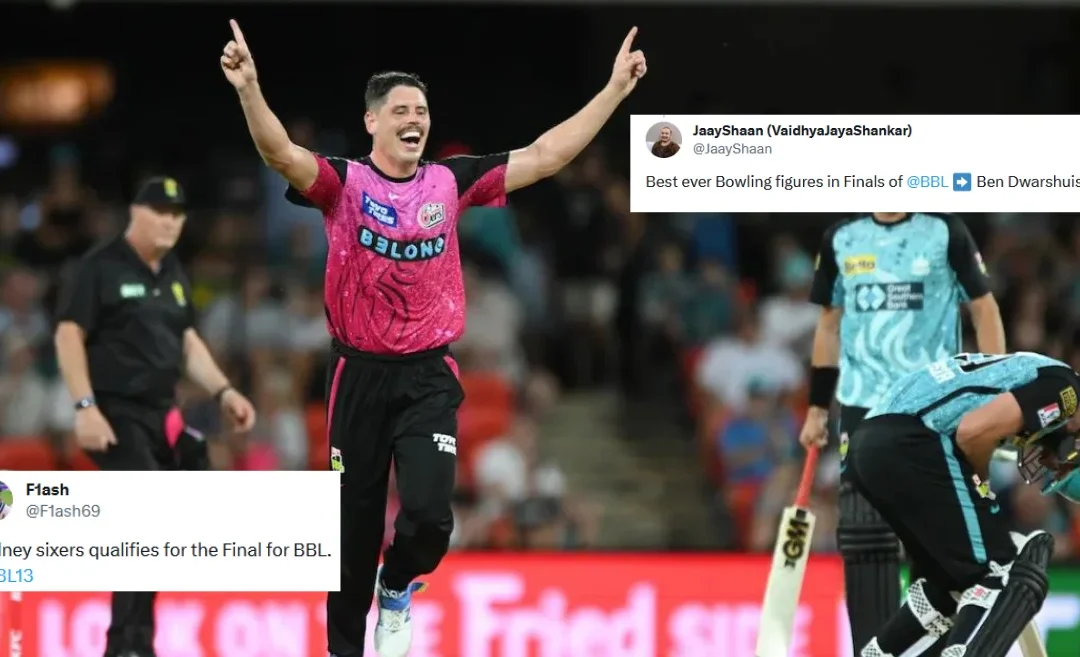 Twitter reactions: Ben Dwarshuis’ fifer propels Sydney Sixers to BBL|13 final