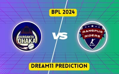 BPL 2024, DD vs RAN: Match Prediction, Dream11 Team, Fantasy Tips & Pitch Report | Durdanto Dhaka vs Rangpur Riders