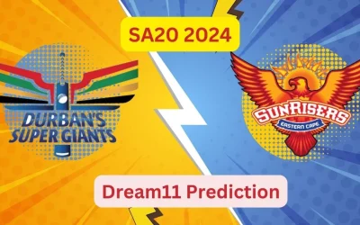 SA20 2024, DSG vs SUNE: Match Prediction, Dream11 Team, Fantasy Tips and Pitch Report | Durban Super Giants vs Sunrisers Eastern Cape