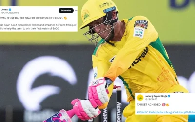 Twitter reactions: Donovan Ferreira’s knock drives Joburg Super Kings to a remarkable victory over Pretoria Capitals in SA20 2024