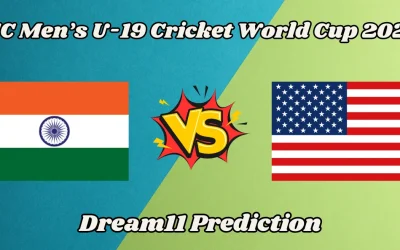 IN U-19 vs USA-U19: Match Prediction, Dream11 Team, Fantasy Tips & Pitch Report | U19 World Cup 2024, India U-19 vs USA U-19