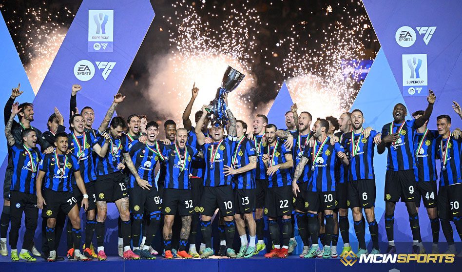 Inter Milan beat Napoli in final of the Italian Cup to set new record
