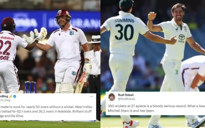 Twitter reactions: Joshua Da Silva, Kavem Hodge lead West Indies fightback after Mitchell Starc’s early onslaught on Day 1 of Gabba Test – AUS vs WI 2024