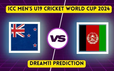 NZ-U19 vs AFG-U19: Match Prediction, Dream11 Team, Fantasy Tips & Pitch Report | U19 World Cup 2024, New Zealand vs Afghanistan