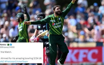 Twitter reactions: Iftikhar Ahmed’s sizzling bowling helps Pakistan beat New Zealand in 5th T20I to avoid series whitewash