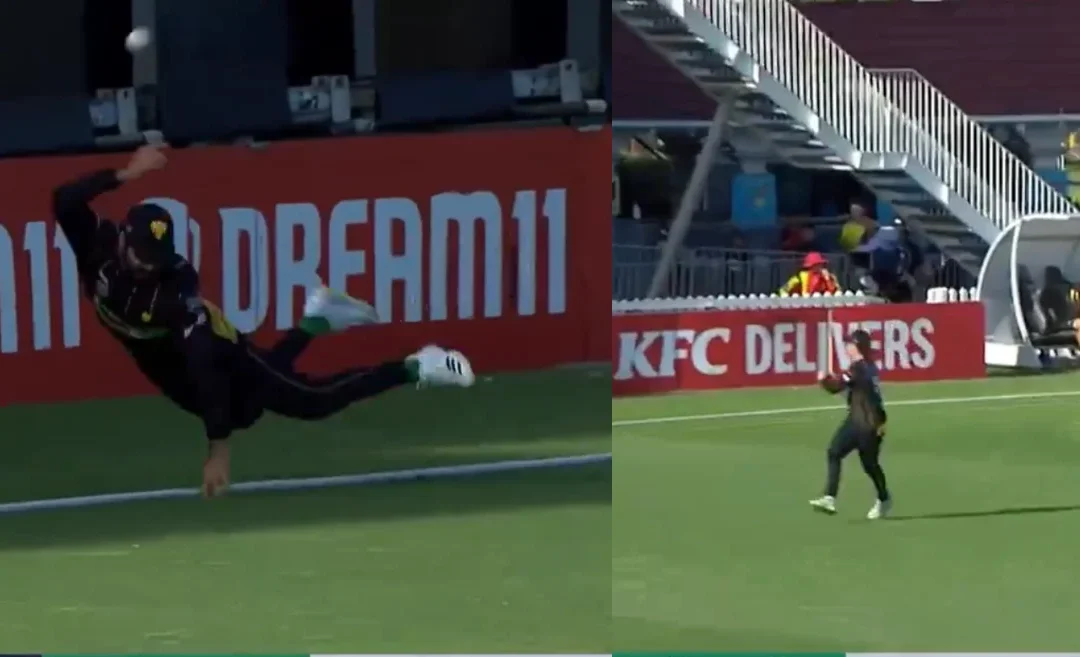 WATCH: Troy Johnson and Nick Kelly take a incredible team-up catch to dismiss Will Young  – Super Smash 2023-24