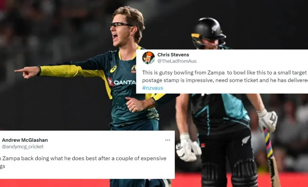 Twitter reactions: Adam Zampa powers Australia to a series-clinching victory over New Zealand in the 2nd T20I