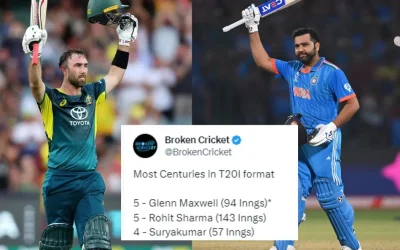 Twitter erupts as Glenn Maxwell equals Rohit Sharma’s record with 5th century in Adelaide T20I – AUS vs WI