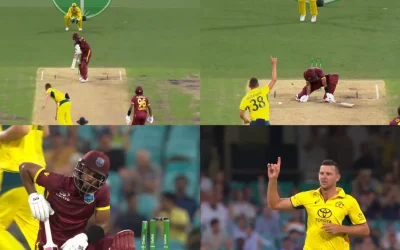 AUS vs WI [WATCH]: Josh Hazlewood’s unplayable jaffa stuns Shai Hope in 2nd ODI