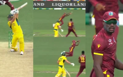 AUS vs WI [WATCH]: Justin Greaves plucks a screamer to dismiss Will Sutherland in 2nd ODI