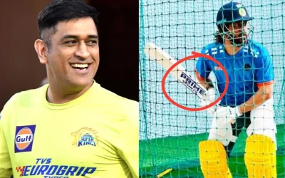 IPL 2024: Here’s the fascinating untold story behind MS Dhoni’s new bat sticker that drives fans wild