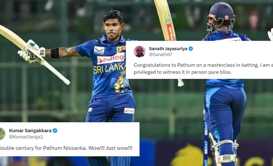 Twitter reactions: Azmatullah Omarzai, Mohammad Nabi centuries in vain as Pathum Nissanka’s double ton guides Sri Lanka to victory over Afghanistan in the 1st ODI