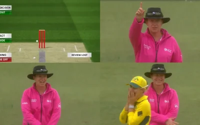 AUS-W vs SA-W [WATCH]: Players in splits as on-field umpire raises finger despite third umpire’s not out confirmation