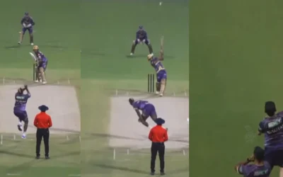 IPL 2024 [WATCH]: Manish Pandey smashes Andre Russell for a spectacular six; the KKR all-rounder gives cheeky response