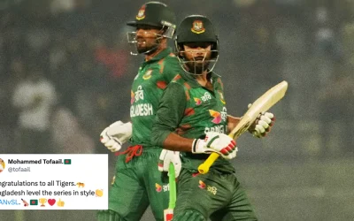 Bangladesh thrash Sri Lanka in 2nd T20I to level the series