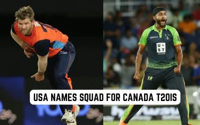 USA include Corey Anderson, Harmeet Singh in 15-member squad for T20I series against Canada