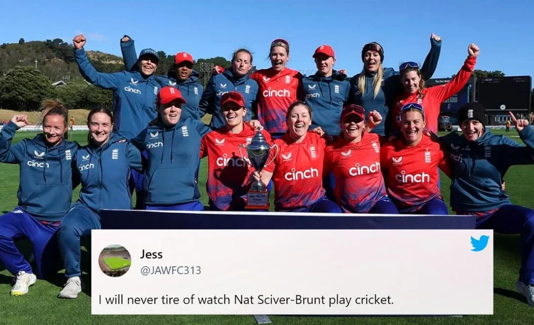 Twitter reactions: Nat Sciver-Brunt’s all-round show in 5th Women’s T20I sets up England’s 4-1 series win over New Zealand