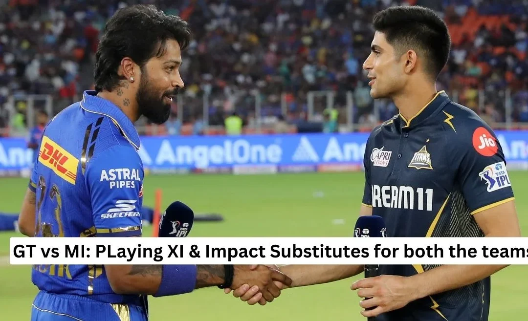 GT vs MI, IPL 2024: Playing XI and Impact substitutes for Gujarat Titans and Mumbai Indians