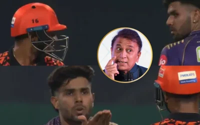 IPL 2024: Sunil Gavaskar criticizes Harshit Rana’s aggressive celebration following Mayank Agarwal’s dismissal