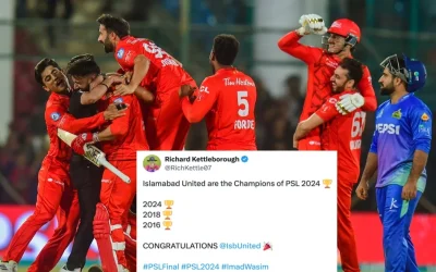 Twitter reactions: Islamabad United lift PSL 2024 trophy after defeating Multan Sultans in a last-ball thriller