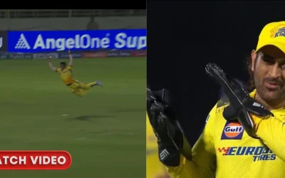 IPL 2024 [WATCH]: Matheesha Pathirana takes a flying catch to dismiss David Warner; MS Dhoni loves it