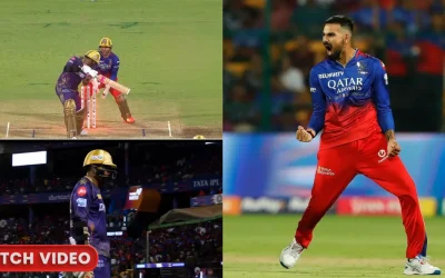 WATCH: Mayank Dagar cleans up Sunil Narine with a spectacular delivery during RCB vs KKR clash in IPL 2024